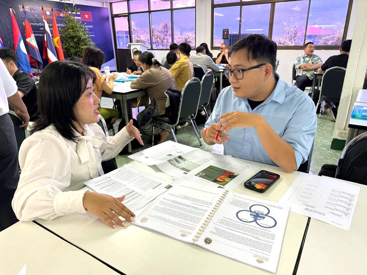 ADFTrngC's tweet image. DITC delivered the 2nd multilateral English language training program in Laos with participants from 🇱🇦 🇰🇭 🇹🇭 and 🇻🇳 Laos. A great step in English teaching and regional cooperation, with strong engagement and cultural exchange |
#ADFDITC #StrongerTogether #ForTheFutureWeLearn