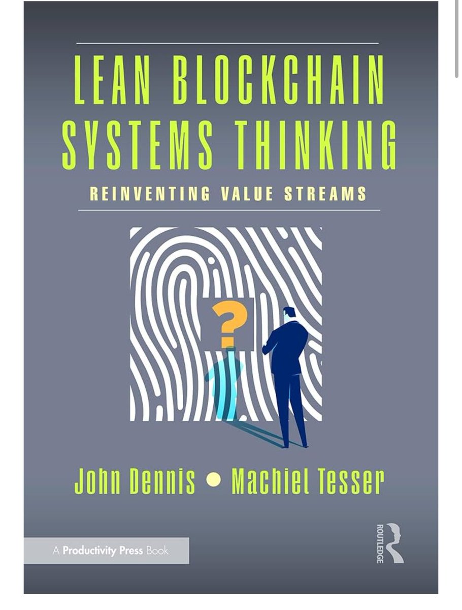 Eliminating Waste Through Blockchain-Enabled Trust

In their new book ‘Lean Blockchain Systems Thinking: Reinventing Value Streams’ John Dennis and Machiel Tesser highlight that waste in today’s business processes arises from the use of intermediaries amazon.co.uk/Lean-Blockchai…
