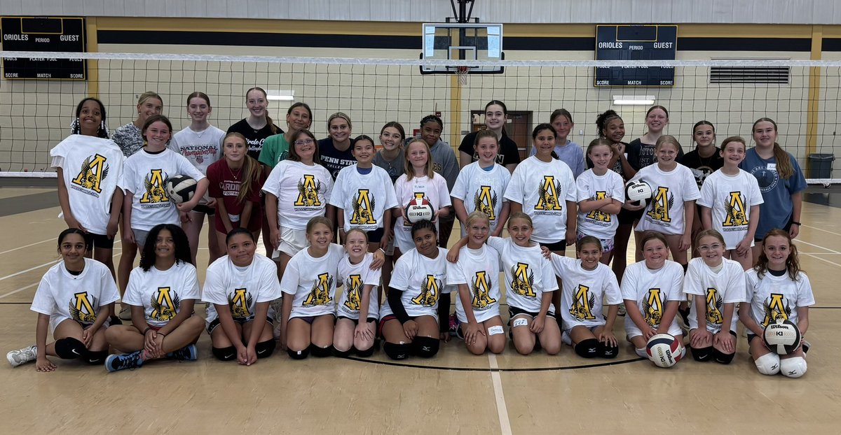 We had a great week at AHS Volleyball Camp 2025!! Thank you to all that joined us for a fun-filled week of learning and growing in volleyball!!
