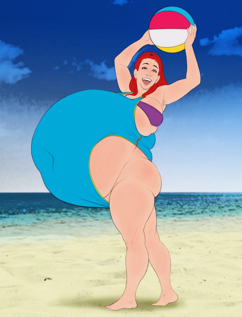 beach-ballin Ruby 💗🏖️