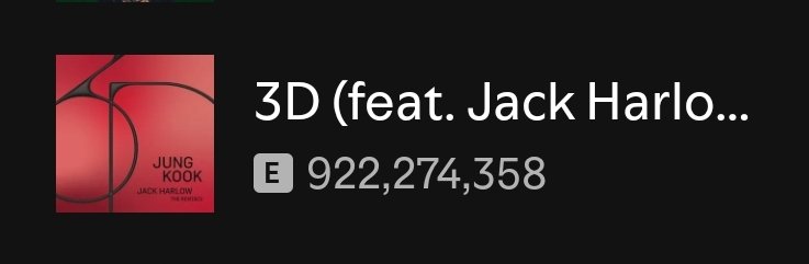 We have currently 2 songs less than 100M to billion on Spotify!!

Fake Love — 34M left
3D — 77M left

Make sure to stream both in your dailys! Let's close the b asap