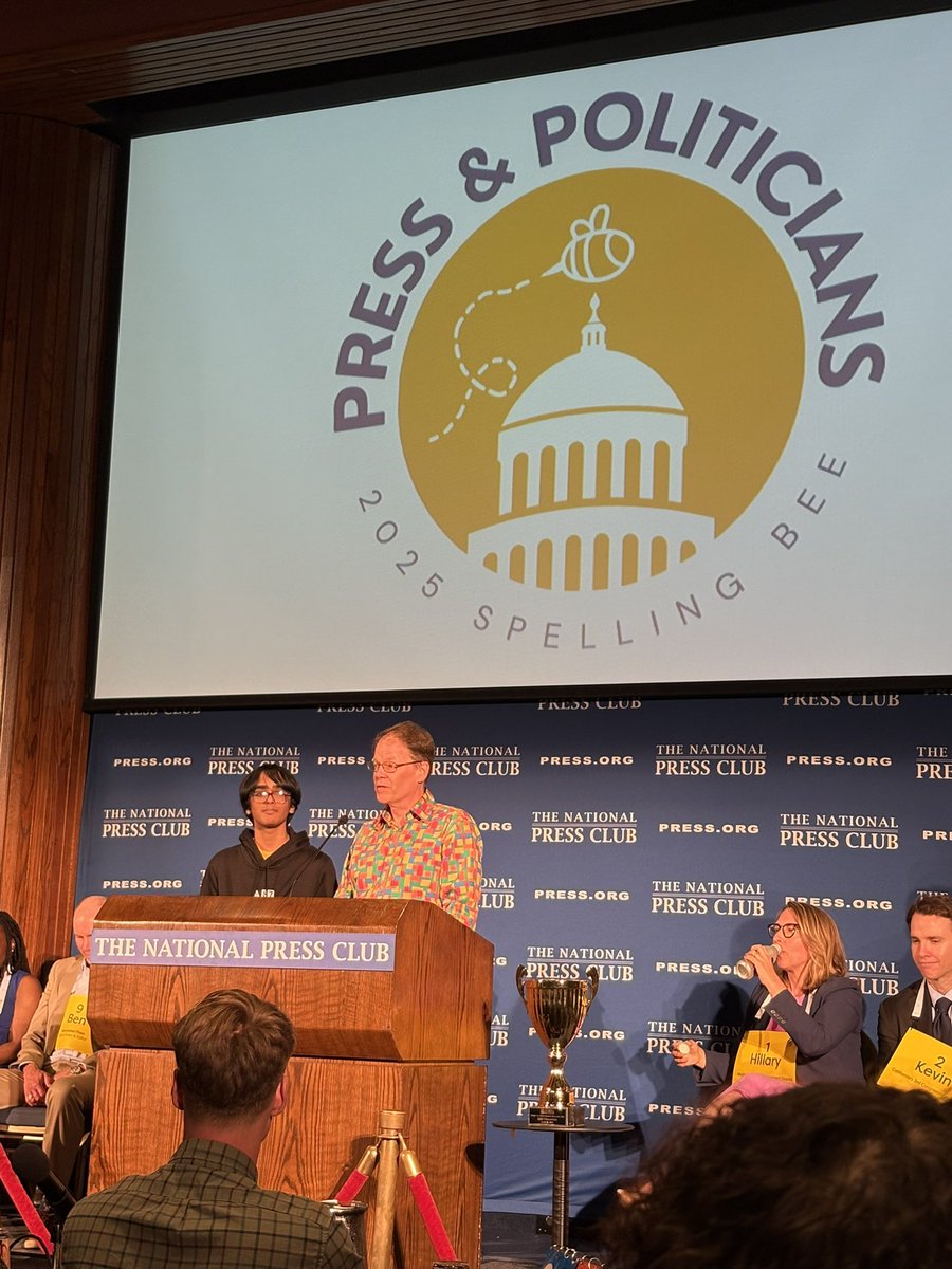 <a href="/ScrippsBee/">Scripps National Spelling Bee</a> Dr. Bailly and Faizan are here!