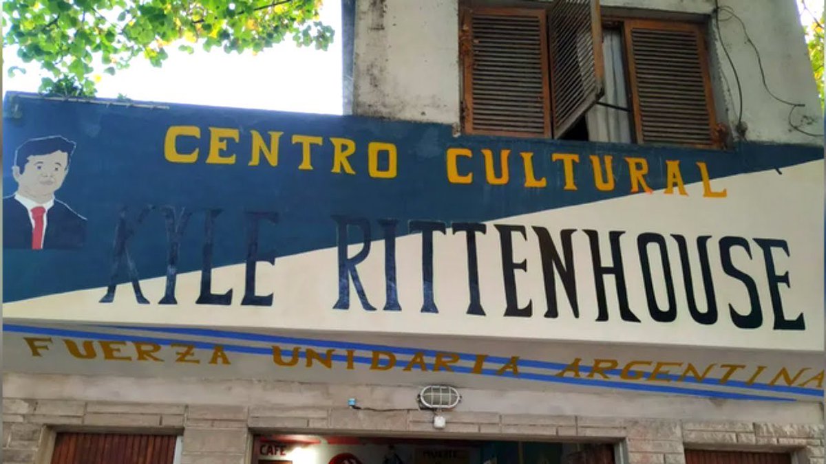cooptify's tweet photo. The hell is inside the Kyle Rittenhouse Cultural Center in Argentina https://t.co/frfewInV8b