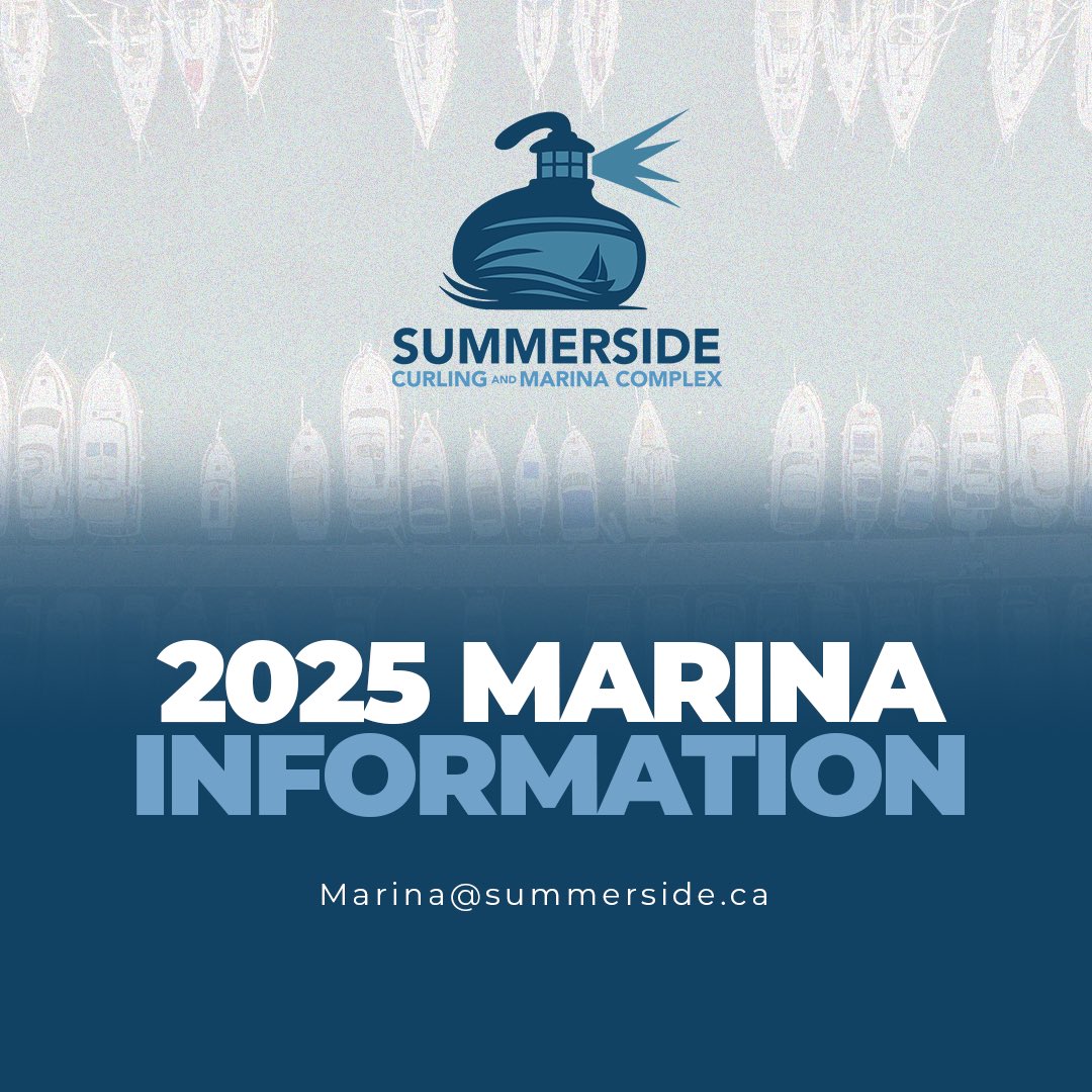 Sside_Complex's tweet image. 📌 2025 Marina Information:

Welcome to the 𝐒𝐮𝐦𝐦𝐞𝐫𝐬𝐢𝐝𝐞 𝐂𝐮𝐫𝐥𝐢𝐧𝐠 &amp;amp; 𝐌𝐚𝐫𝐢𝐧𝐚 𝐂𝐨𝐦𝐩𝐥𝐞𝐱 under new operational ownership by @summersidePEI!

​🚤 𝐀𝐫𝐞 𝐲𝐨𝐮 𝐚 𝐯𝐢𝐬𝐢𝐭𝐢𝐧𝐠 𝐛𝐨𝐚𝐭𝐞𝐫? 
Register here 👉 sside.ca/Visiting-Boate…

1/2