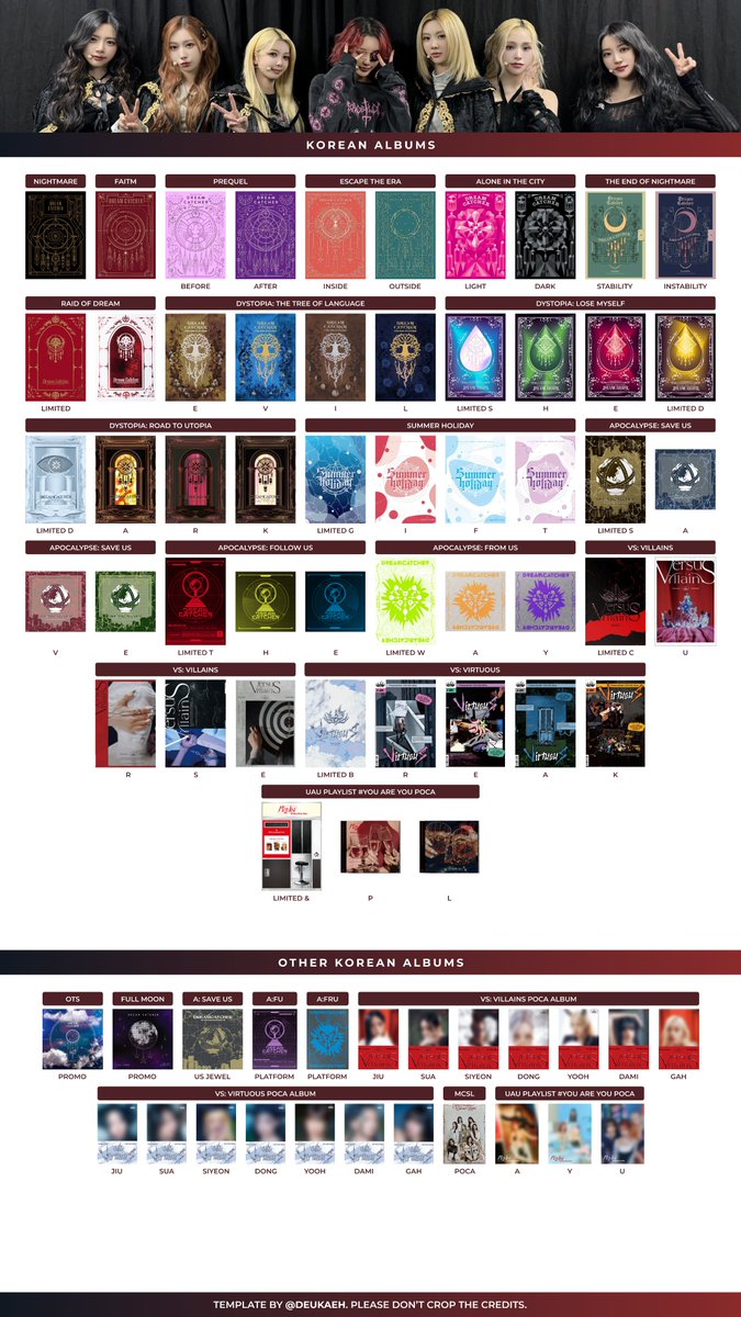 deukaeh's tweet photo. .    ⋆｡˚ ⋆ dreamcatcher &amp; uau albums template  ⋆｡˚ ⋆
                    ↳ hd images link below    

🏷️: wishlist album deukae jiu sua siyeon handong yoohyeon dami gahyun collection 드림캐쳐 한동 韓東 가현 다미 유아유 지유 수아 시연 유현 https://t.co/vblpVNmiO7