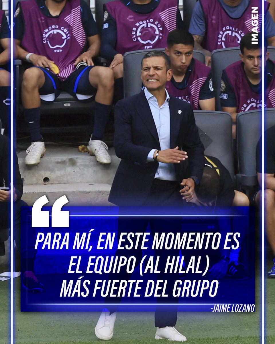 ¡VAN CONTRA EL MÁS FUERTE!

Jaime Lozano, técnico del Pachuca, reconoció las cualidades de su rival del día de mañana a quien consideraron el equipo con mejor desempeño

#Pachuca #JaimeLozano #AlHilal