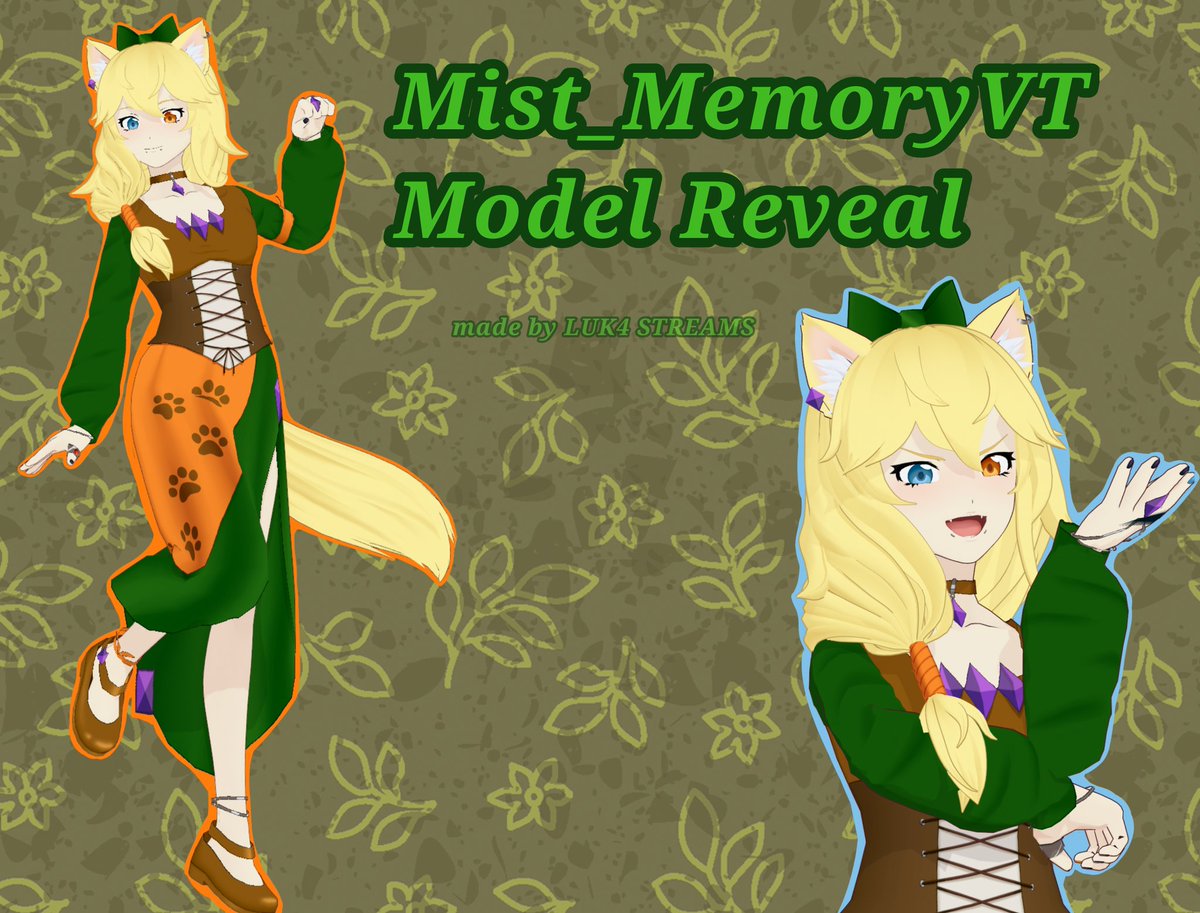 mist_memoryVT's tweet image. WE DID ITTTT
🥁🥁 Drumroll for the big reveal..
🎉🎉🎉🎉 Here she isssss!!
Gonna give another BIG shout out to the amazing @LUK4streams
They did an amazing job, and if you guys are ever considering a model, check them out!!!
Now tell her she's pretty 🥹 #Reveal #modelreveal