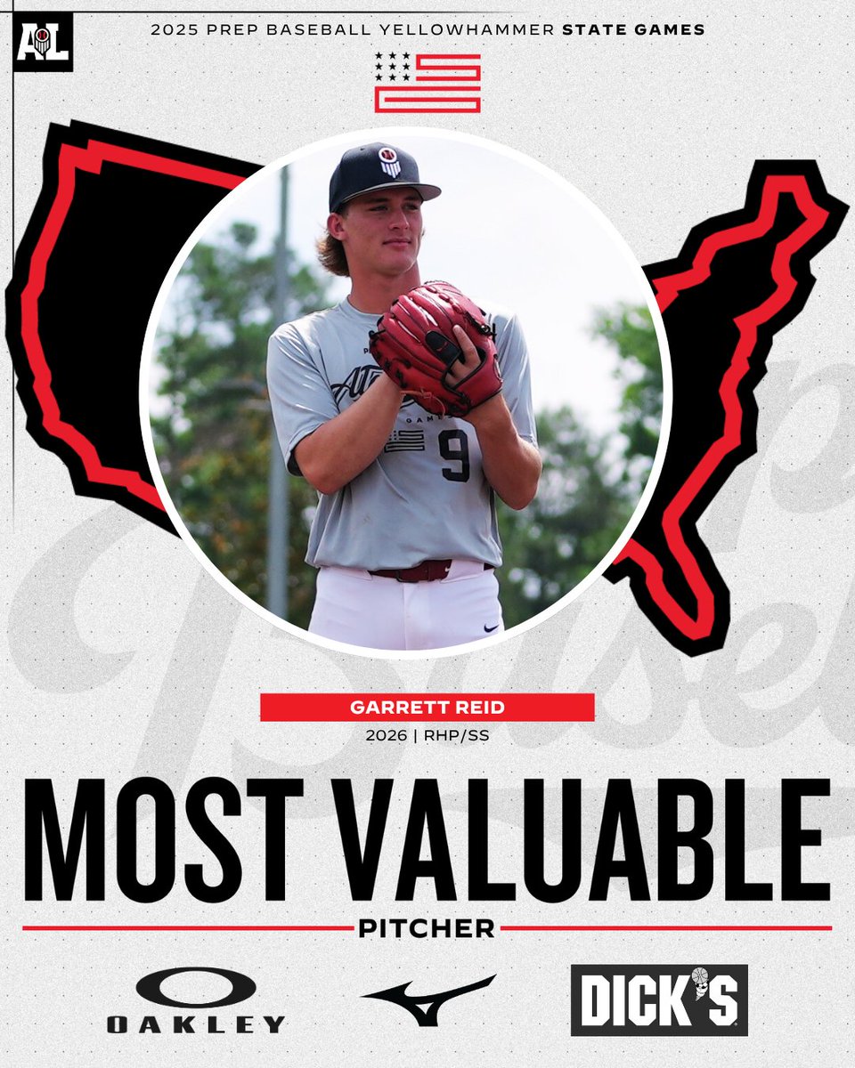 Prep Baseball Alabama (@prepbaseballal) on Twitter photo #𝐘𝐒𝐆𝐚𝐦𝐞𝐬𝟐𝟓: 𝐌𝐨𝐬𝐭 𝐕𝐚𝐥𝐮𝐚𝐛𝐥𝐞 𝐏𝐢𝐭𝐜𝐡𝐞𝐫 🏆
RHP/SS Garrett Reid (<a href="/DeshlerBaseball/">Deshler Baseball</a>, 2026) takes home Most Valuable Pitcher honors after touching 86.5 mph and striking out 7/9 hitters in 3 perfect innings of work. 💪
Learn more about Reid's big week below. ⤵️ #𝐘𝐒𝐆𝐚𝐦𝐞𝐬𝟐𝟓: 𝐌𝐨𝐬𝐭 𝐕𝐚𝐥𝐮𝐚𝐛𝐥𝐞 𝐏𝐢𝐭𝐜𝐡𝐞𝐫 🏆
RHP/SS Garrett Reid (<a href="/DeshlerBaseball/">Deshler Baseball</a>, 2026) takes home Most Valuable Pitcher honors after touching 86.5 mph and striking out 7/9 hitters in 3 perfect innings of work. 💪
Learn more about Reid's big week below. ⤵️