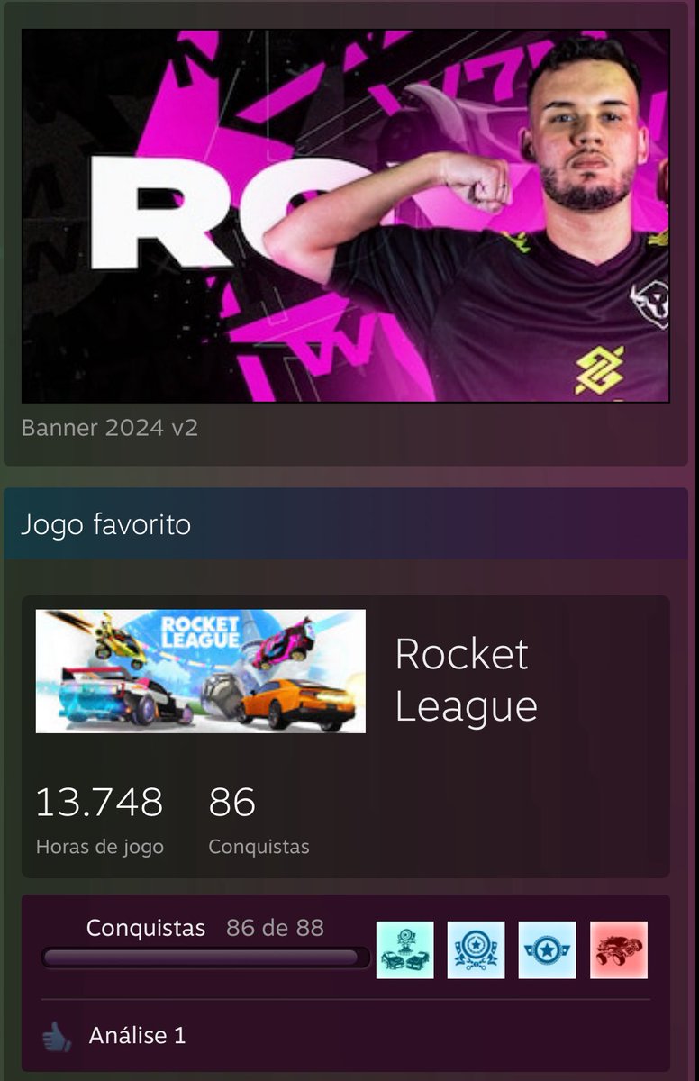 Quantas hrs vcs tem de RL?

Tava nesse pensamento de quem na SAM tem mais hrs totais de Rocket, tô com 13.7k na steam + uns 2k que devo ter no PS4 (2015-2017)

Será que Repi, Aztromick, Caard, TG1 etc ou algum outro dos velha guarda já bateram 20k?