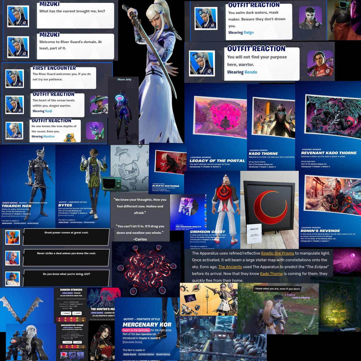 BrapmanJoe's tweet photo. There's something here I just don't know how to word it correctly.

Cosmic travelers?
Moon and the sea being connected? 
Princess Felicity knowing about powers from the depths, as well as Mizuki, which tie to Nezumi and Inkquisitor? 
Constant mentions of clearing your mind? https://t.co/eqm4iGDqcs