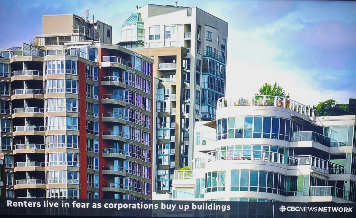 Betwn 2011 &amp; 2021, Canada lost 550,000 affordable housing units as corporations bought up existing stock and built market rentals and for-sale homes, thanks mainly to federal govt policy &amp; rules incentivizing the financialization of housing. (Stats: Steve Pomeroy, McMaster U.)