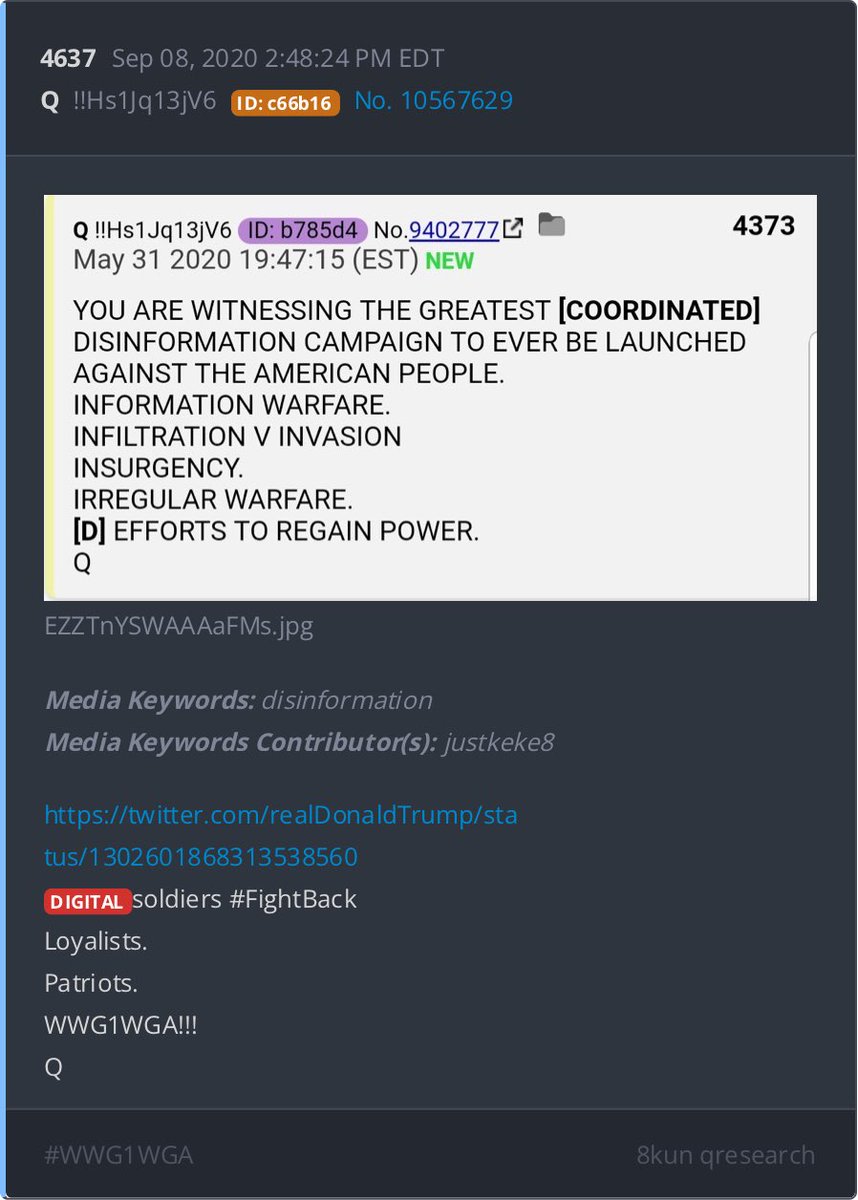 MrsCsCookies's tweet photo. @realDonaldTrump It’s funny how this #oldtweet still comes into play!
I love ❤️ #OldTweets
DigitalSoldiers™️ are Flynn’s Army!
Keyboard Warriors are 100% MAGA
https://t.co/Zvd2CVYLcL https://t.co/jeLAcC9Bg7