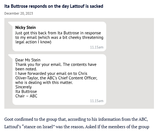 BelindaJones68's tweet photo. I'll just leave this here
🐝
#auspol #Lattouf https://t.co/b97QyGLzsv