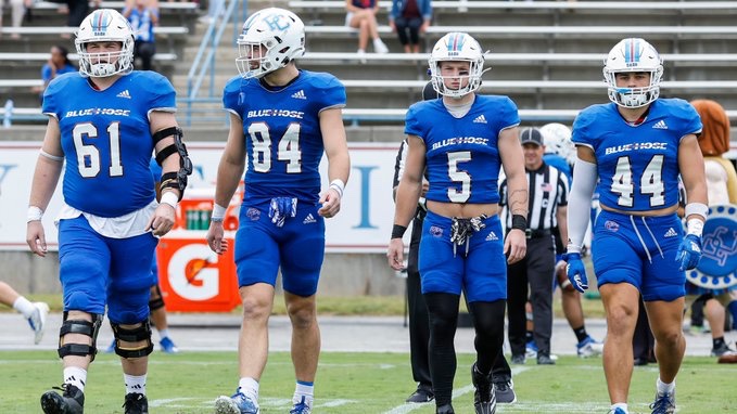 I would have to say the Presbyterian College BlueHose!!

🔵 🔴 ⚔️