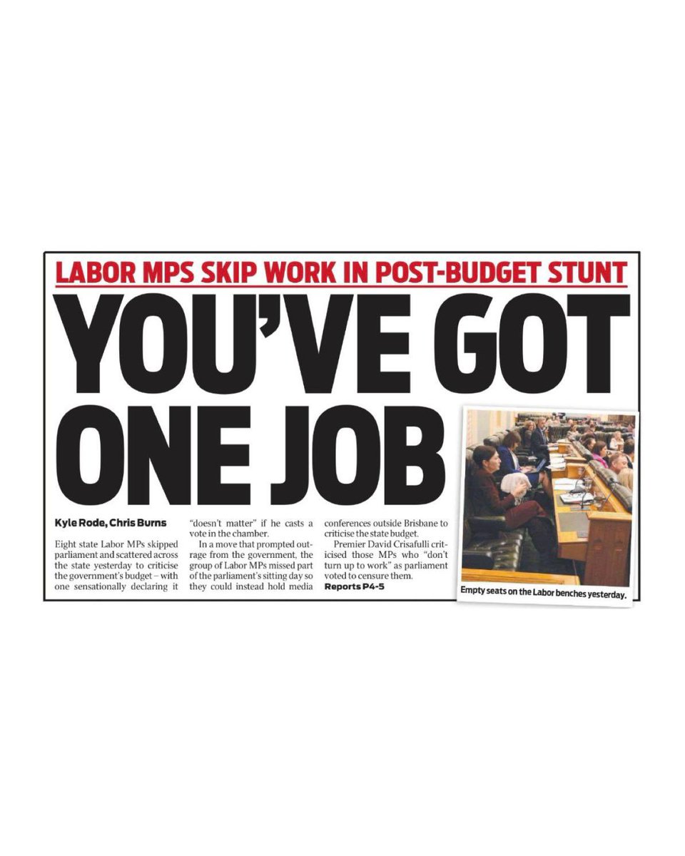 JarrodBleijieMP's tweet photo. Imagine not showing up to represent the community that elected you.

Steven Miles has simply never been up to the job. #qldpol https://t.co/BwO39M6rqH
