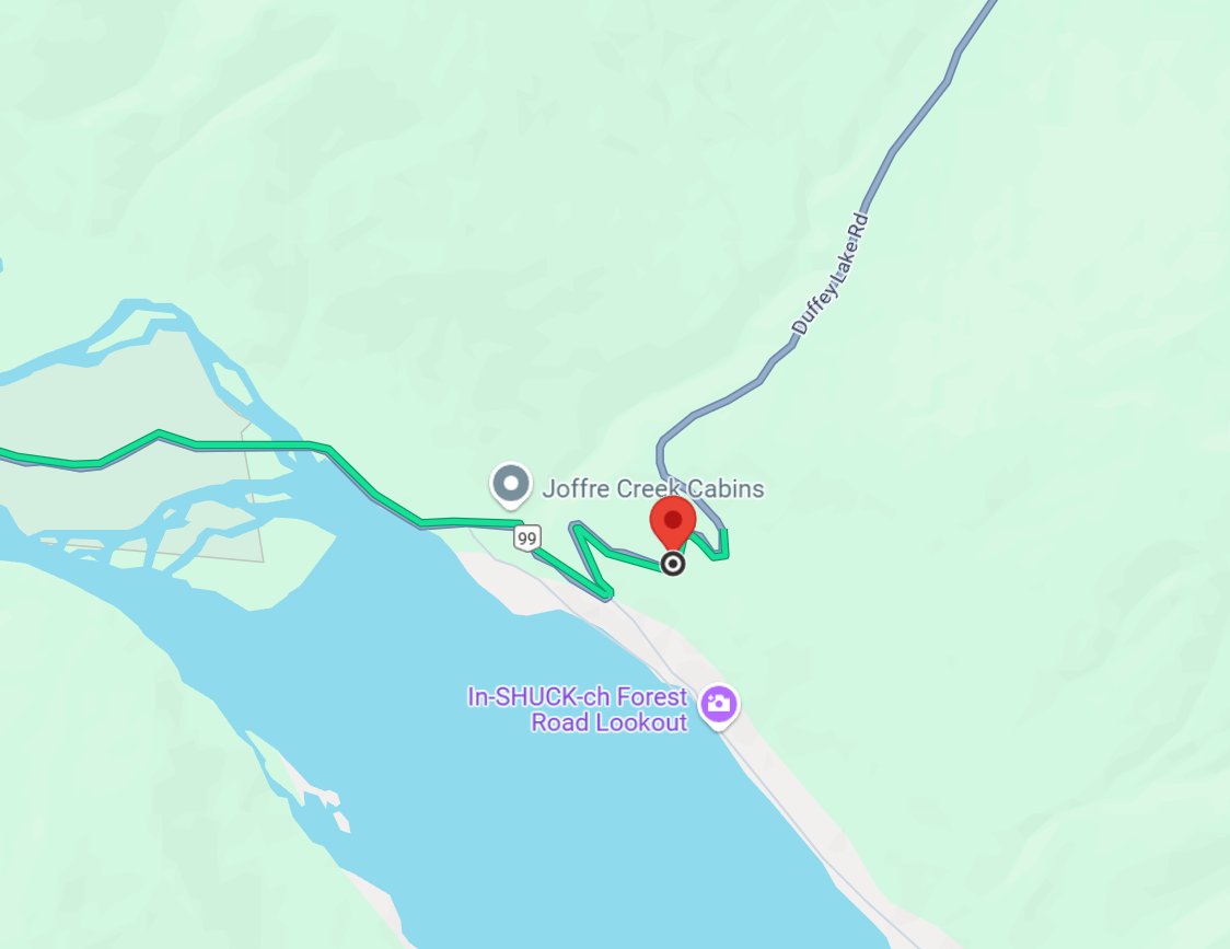 DriveBC's tweet photo. ⚠️ #BCHwy99 - Southbound vehicle incident is blocking the right lane 2 km north of In-SHUCK-ch Forest Service Road. Crews on scene, pass with caution. #PembertonBC
ℹ️For more info:
https://t.co/FqOywdmqpN https://t.co/IlbZsA7sQh