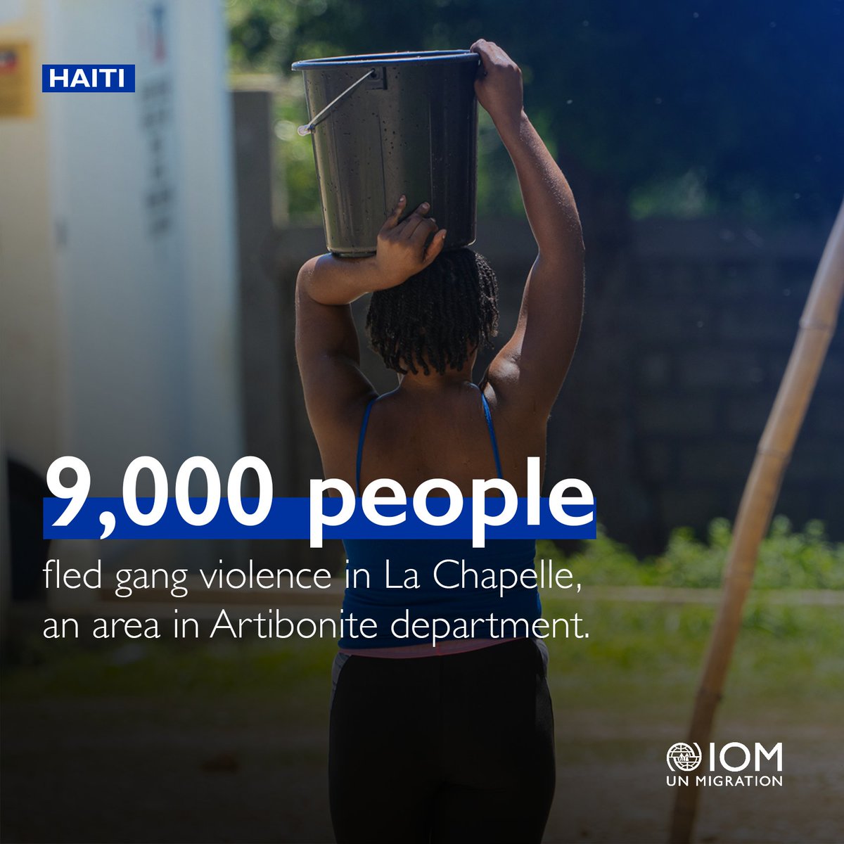 Nearly 9,000 people displaced after armed attacks in La Chapelle, which is located in one of Haiti’s largest Department.

Despite blocked roads and limited resources, IOM remains on the front line to bring aid and save lives.

dtm.iom.int/reports/haiti-…