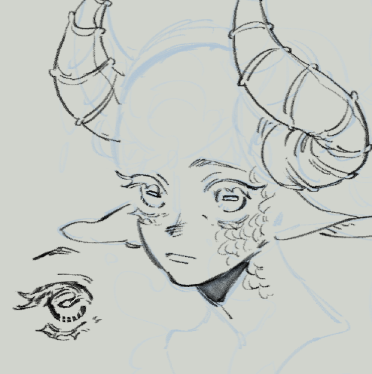 息抜きに落書き