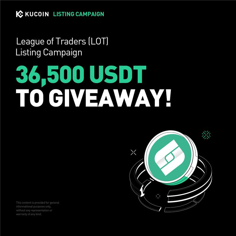 🎉 @LeagueOfTraders is bringing double the excitement and rewards to #KuCoin!

🔹Activity 1: LOT GemSlot Carnival – Finish easy tasks and share a 30,000 USDT prize pool!
🔹Activity 2: Affiliates Special Event – Share a 6,500 USDT prize pool!

Don’t miss your chance to earn more