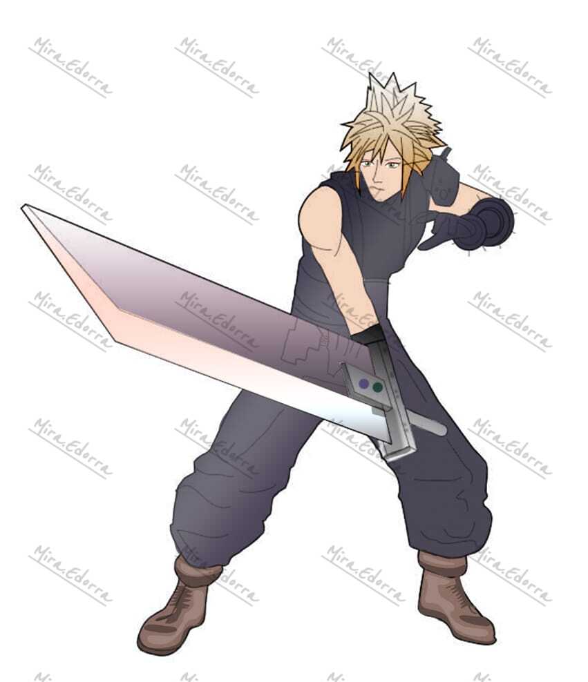 Tried my hand at the legend himself — Cloud ☁️⚔️
Big sword. Bigger legacy.
#FinalFantasyVII #CloudStrife #FanArt #illustraion