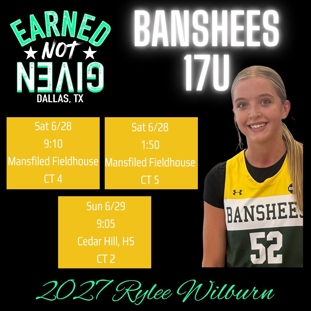 Rylee Wilburn (@rylee_wilburn52) on Twitter photo Excited to be back in the gym with my Banshee girls! <a href="/FullThrottleT2D/">Full Throttle T2D</a> <a href="/coachjvick1/">Coachjvick (new)</a> <a href="/hkhealy/">Heather Healy</a> <a href="/BansheesGreen/">Heather Healy</a> <a href="/JrAllStarBB/">Jr. All-Star Girls Basketball</a> <a href="/Bartholome21519/">MJBreaux/ Jr. All Star</a> <a href="/PGHArkansas/">Prep Girls Hoops Arkansas</a> <a href="/AYSABasketball/">AmericanYouthSportsAssociation (AYSA)</a> <a href="/TylerRiddle/">Tyler Riddle</a> Excited to be back in the gym with my Banshee girls! <a href="/FullThrottleT2D/">Full Throttle T2D</a> <a href="/coachjvick1/">Coachjvick (new)</a> <a href="/hkhealy/">Heather Healy</a> <a href="/BansheesGreen/">Heather Healy</a> <a href="/JrAllStarBB/">Jr. All-Star Girls Basketball</a> <a href="/Bartholome21519/">MJBreaux/ Jr. All Star</a> <a href="/PGHArkansas/">Prep Girls Hoops Arkansas</a> <a href="/AYSABasketball/">AmericanYouthSportsAssociation (AYSA)</a> <a href="/TylerRiddle/">Tyler Riddle</a>