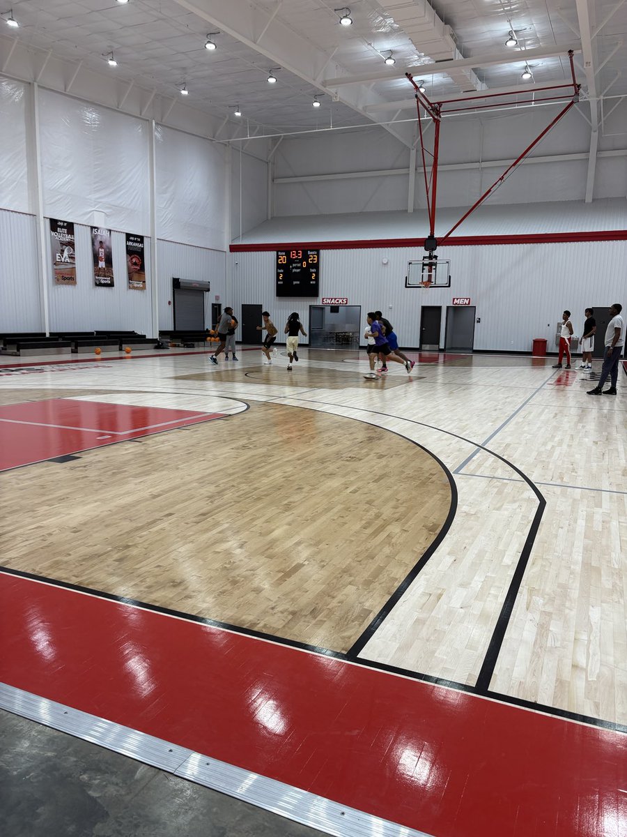 Arkansas Hawks Late Night workout last night