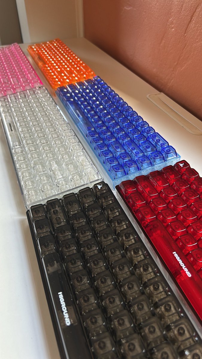 ‼️MASSIVE GIVEAWAY PART 3/6‼️

Giving away one of each of the colors from the <a href="/higround/">Higround</a> Crystal Collection! This week's keyboard will be in Rose Quartz 🎀🌸💕

To enter:
🎀 Follow <a href="/higround/">Higround</a> and <a href="/RawrReeXD/">Rorey</a> 
🎀 Like &amp; Repost
🎀 Tag a friend

Winner will be announced 7/2