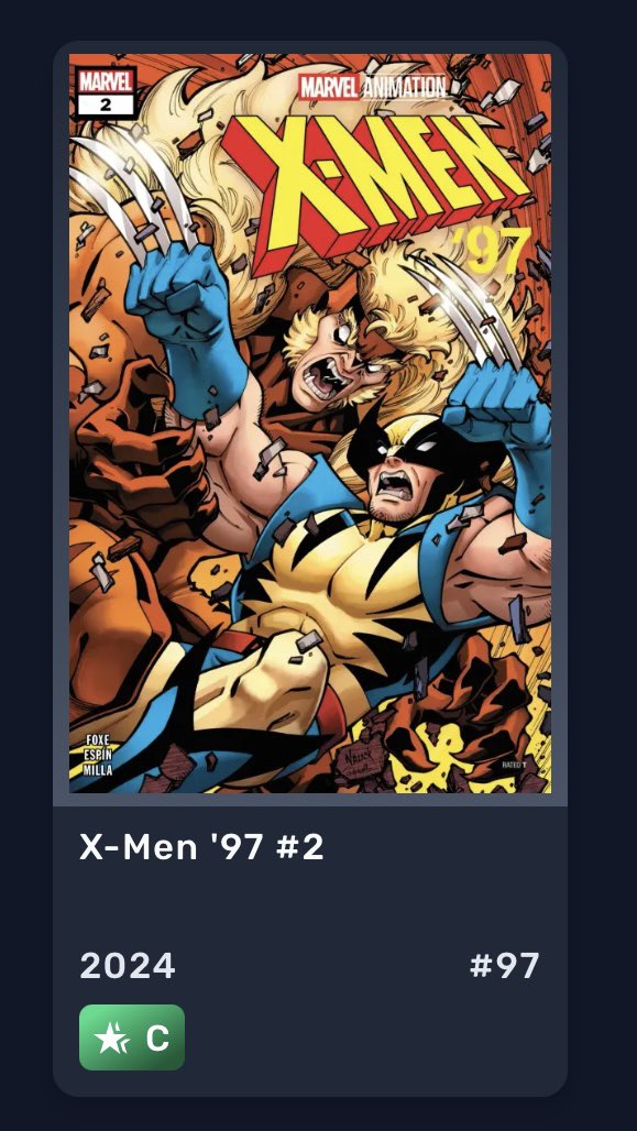 MarkLanier20's tweet photo. If anyone is collecting this rarity for X-Men ‘97, I have this listed in the veve market right now!
#veve #xmen97 #xmencomic #mint97 https://t.co/EmVrr4MCQx