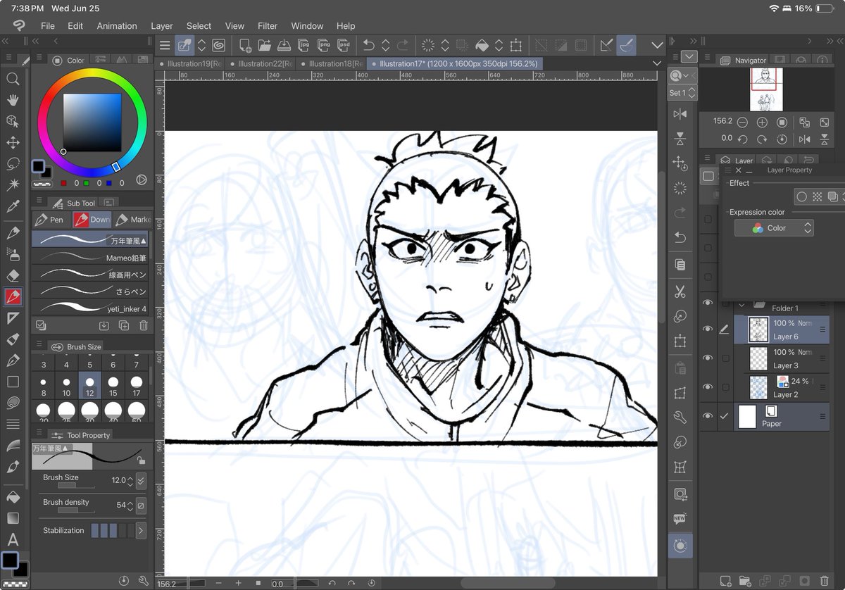 Drawing TBV Shikadai and wanting to make him looking older but he ended up look a lot like Shikamaru 