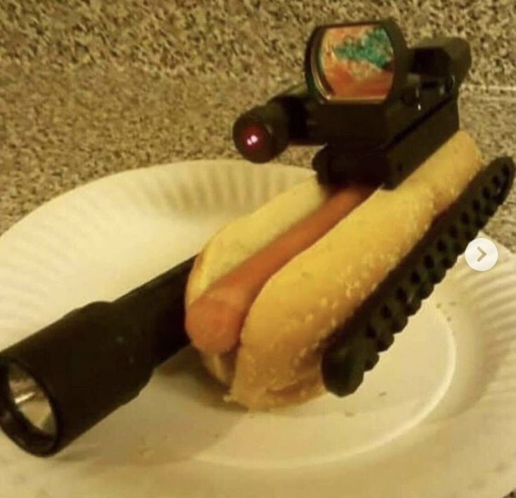 Не подходи или я открою огонь на ожирение.