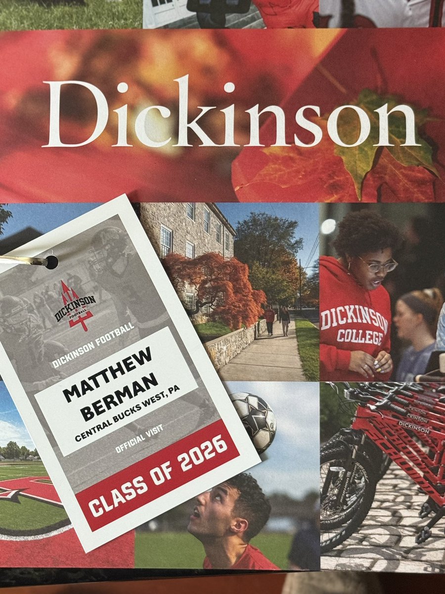 Matthew Berman (@matthew31114858) on Twitter photo Thank you <a href="/coach_knapp/">Scott Knapp</a> and <a href="/CoachFordyce_DC/">Brad Fordyce</a> so much for the opportunity to see what Dickinson has to offer! It was great to see the campus and the facilities! <a href="/westcbfootball/">CB West Football</a> <a href="/PrepRedzonePA/">Prep Redzone Pennsylvania</a> Thank you <a href="/coach_knapp/">Scott Knapp</a> and <a href="/CoachFordyce_DC/">Brad Fordyce</a> so much for the opportunity to see what Dickinson has to offer! It was great to see the campus and the facilities! <a href="/westcbfootball/">CB West Football</a> <a href="/PrepRedzonePA/">Prep Redzone Pennsylvania</a>