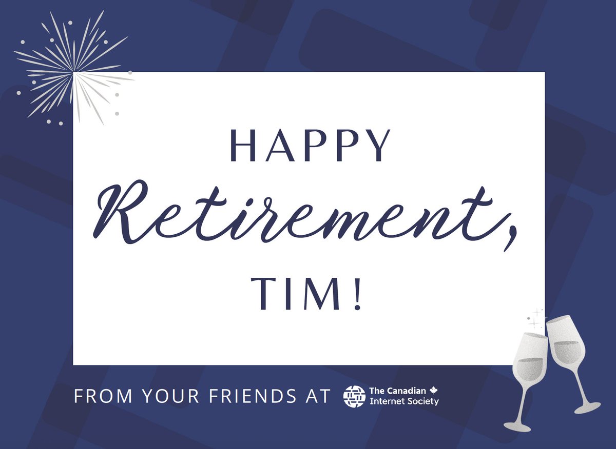 Our 2025 AGM today marked a new chapter—and the retirement of Tim Denton after over a decade of service. A fierce voice for digital rights, Tim shaped TCIS with clarity, candour, &amp; just enough mischief. May his retirement be free, open, and lightly regulated—just how he likes it.