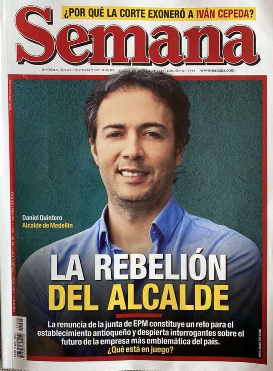 YamidLopezS's tweet photo. Vicky Dávila era la directora de Semana cuándo Quintero mintió sobre el empresariado antioqueño.

Era la directora de Semana cuándo Quintero mintió sobre Hidroituango. 

Detrás de todo habían NEGOCIOS. 

Esa pelea no me la creo. Son los candidatos de un mismo jefe: Gilinsky. https://t.co/6bw1o5VDKn