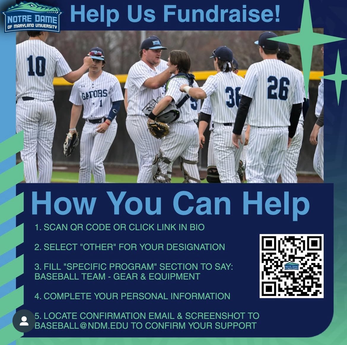 NDMU Gators Baseball (@ndmubaseball) on Twitter photo 