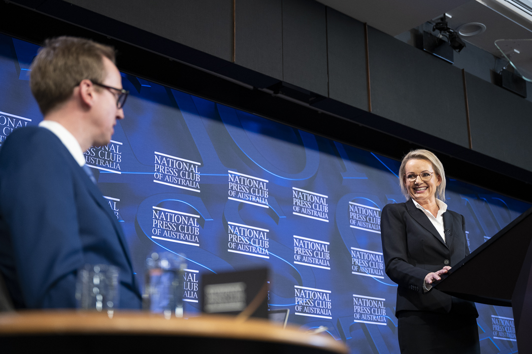 YESTERDAY: The Hon Sussan Ley MP, Leader of the Opposition, Addressed the National Press Club of Australia.

Watch the replay on ABC iview.

Fernanda Pedroso Photography