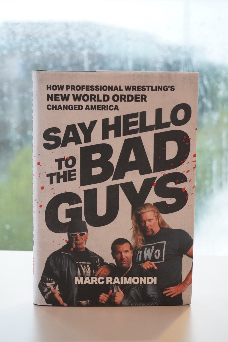 Mikey Bats (@mikejbknows) on Twitter photo 'The following announcement has been paid for by the new World order.'
Congrats to Marc Raimondi on his book 'Say Hello to The Bad Guys' entering the wild. Now that's just Too Sweet. 🤘🏼 #nWo #MMATwitter <a href="/marcraimondi/">Marc Raimondi</a>
Get it here simonandschuster.com/books/Say-Hell… 'The following announcement has been paid for by the new World order.'
Congrats to Marc Raimondi on his book 'Say Hello to The Bad Guys' entering the wild. Now that's just Too Sweet. 🤘🏼 #nWo #MMATwitter <a href="/marcraimondi/">Marc Raimondi</a>
Get it here simonandschuster.com/books/Say-Hell…