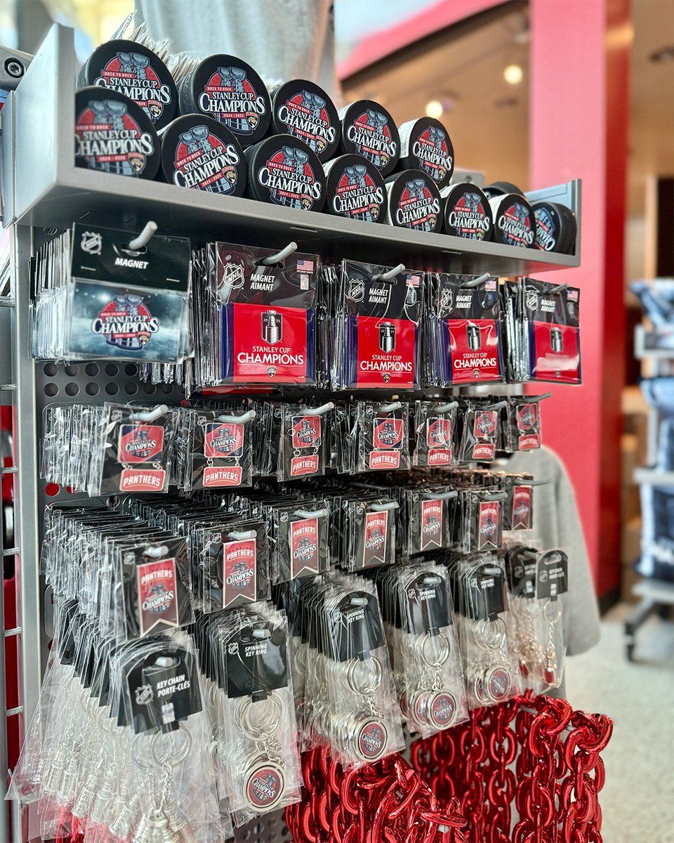 There's a 100% chance of reign in South Florida 👑

Shop our Champs gear in-stores and online now » flapanthers.co/champs