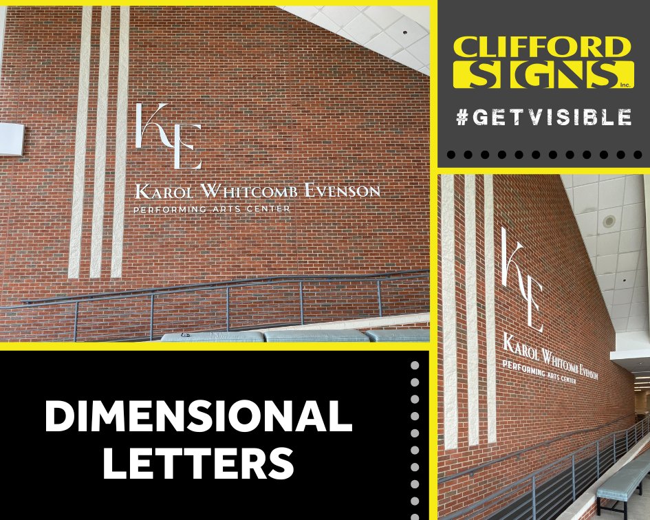 CliffordSigns's tweet image. Bold letters. Bigger presence. 💫
Dimensional signage like this turns brick walls into branding powerhouses.
#DimensionalLetters #GetVisible #SignageDesign #CliffordSigns