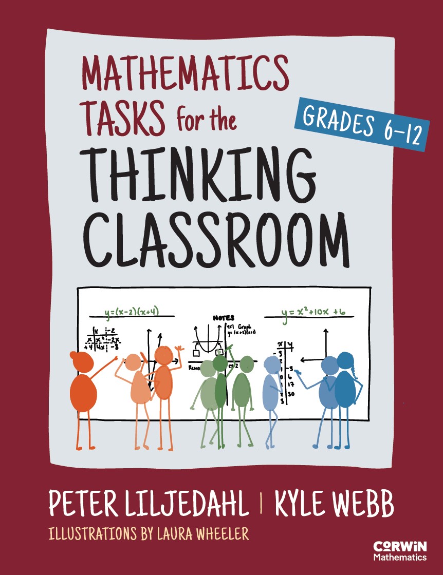 We are happy to announce that the Math Tasks for the Thinking Classroom: Grades 6-12 (co-authored with <a href="/webbkyle/">Kyle Webb</a> ) is now available for pre-order through <a href="/CorwinPress/">Corwin</a>. This book contains 20 non-curricular lessons and 30 curricular thin-sliced lessons. corwin.com/books/btc-math…