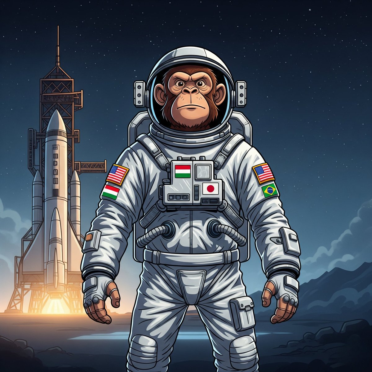 FlyWithNTS's tweet photo. 🚀 The launch sequence has begun.
One meme coin. Four nations.
No exit strategy. Just history in the making.
Join the mission: https://t.co/muFmgpTjHW
#SpaceX #USA #magyar #Japan  #Brasil #NTS

COMING SOON..... https://t.co/G0gYHcAAHJ