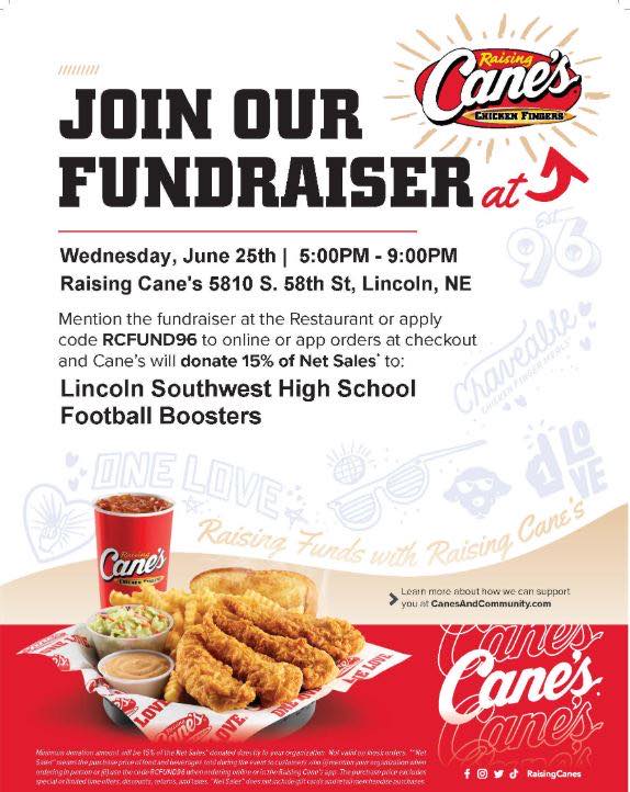 Silver Hawks Booster Club (@silverhawksbc) on Twitter photo Today is the day to grab Canes and support <a href="/LSWHawkFB/">LSW Football</a> starting at 5 PM!
(And perfect timing-- no one wants to heat up their house cooking on a day like today!)
#LSW #LSWBoosters Today is the day to grab Canes and support <a href="/LSWHawkFB/">LSW Football</a> starting at 5 PM!
(And perfect timing-- no one wants to heat up their house cooking on a day like today!)
#LSW #LSWBoosters