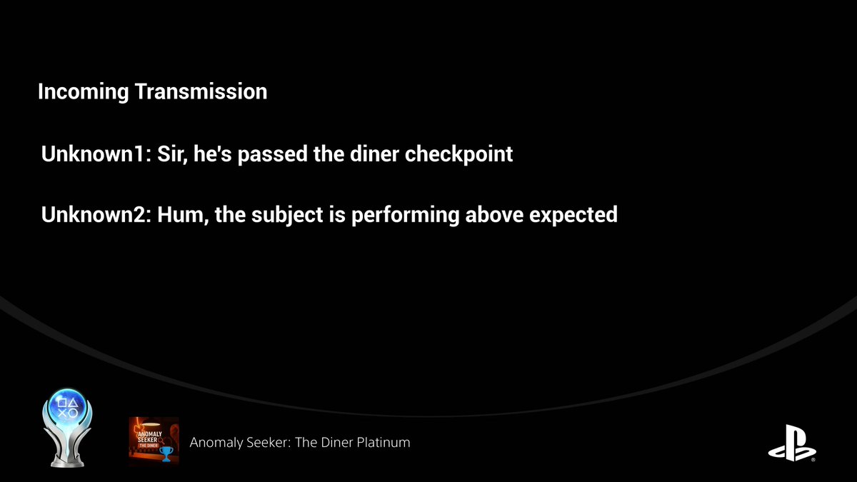 KITSUNCO's tweet photo. #Platine 906 à 909 #HoleTheory (X2) #AnomalySeekerTheDiner & #GunBro CC @MumblePs4 @PlatineHunter #PlayStationTrophy #PS5Share #PS4share https://t.co/2ukdwoWYmL