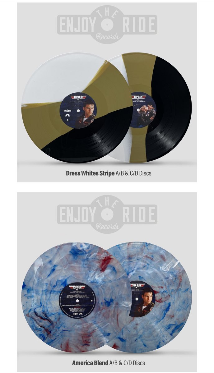 Russell Christensen (@rb_christensen) on Twitter photo <a href="/vinylonsale/">Vinyl on Sale</a> Top Gun (Music From The Motion Picture) Composed by Harold Faltermeyer repress dropping Friday at 11 AM ET& Noon ET via <a href="/EnjoytherideRES/">Enjoy The Ride/Toons Records/ETR Media</a>
Dress Whites Stripe (ETR Exclusive, Limited to 100)
America Swirl (ETR Exclusive, Limited to 350) <a href="/vinylonsale/">Vinyl on Sale</a> Top Gun (Music From The Motion Picture) Composed by Harold Faltermeyer repress dropping Friday at 11 AM ET& Noon ET via <a href="/EnjoytherideRES/">Enjoy The Ride/Toons Records/ETR Media</a>
Dress Whites Stripe (ETR Exclusive, Limited to 100)
America Swirl (ETR Exclusive, Limited to 350)