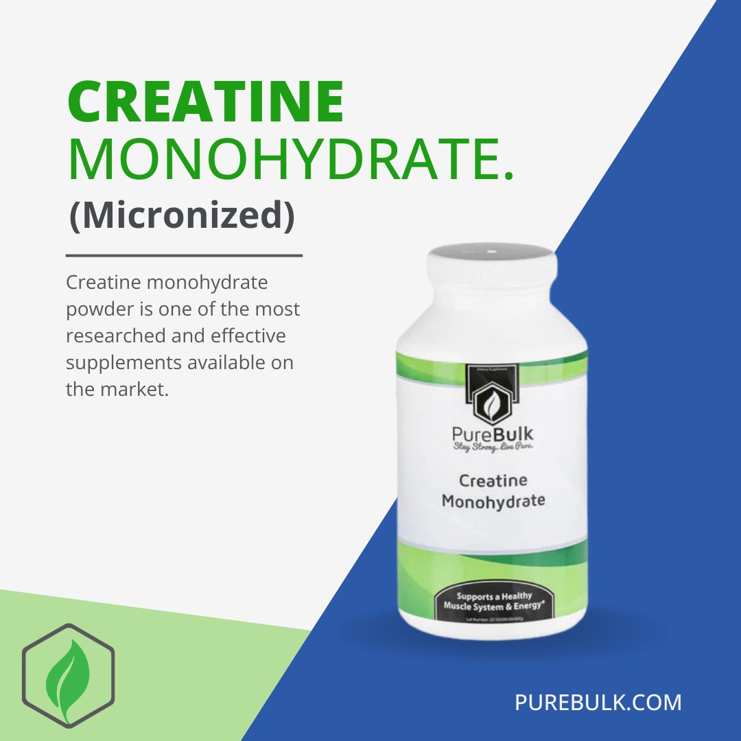 PureBulk's tweet image. 🔥 Hot Take: Creatine isn't just for gym bros — it should be in everyone’s daily stack. Agree or disagree? Tell us in the comments! PureBulk's Creatine Monohydrate is pure, potent, and ready to elevate your performance.