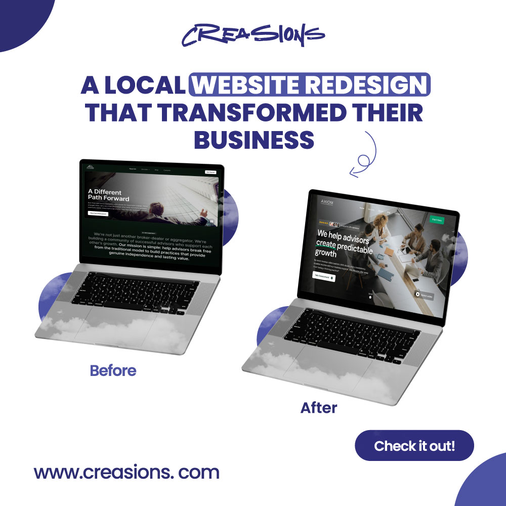 creasionsllc's tweet image. Design that captivates and converts. Elevate your brand with our award-winning Dallas website design team.
Website: creasions.com
Phone Number: 469-854-3814
Email: Connect@creasions.com
.
.
.
#DallasDesign #WebDesign #BrandElevate #Creasions