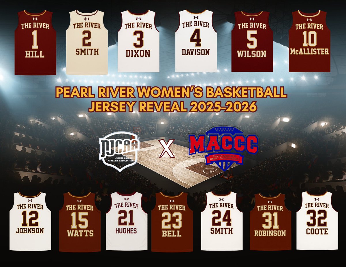 🔥 It’s that time… JERSEY REVEAL 🔥
New Era. Same grit.
Welcome to THE RIVER.
#JerseyReveal #PRCCWBB #TheRiver #EmbraceTheHard #RRR 🐾🏀
