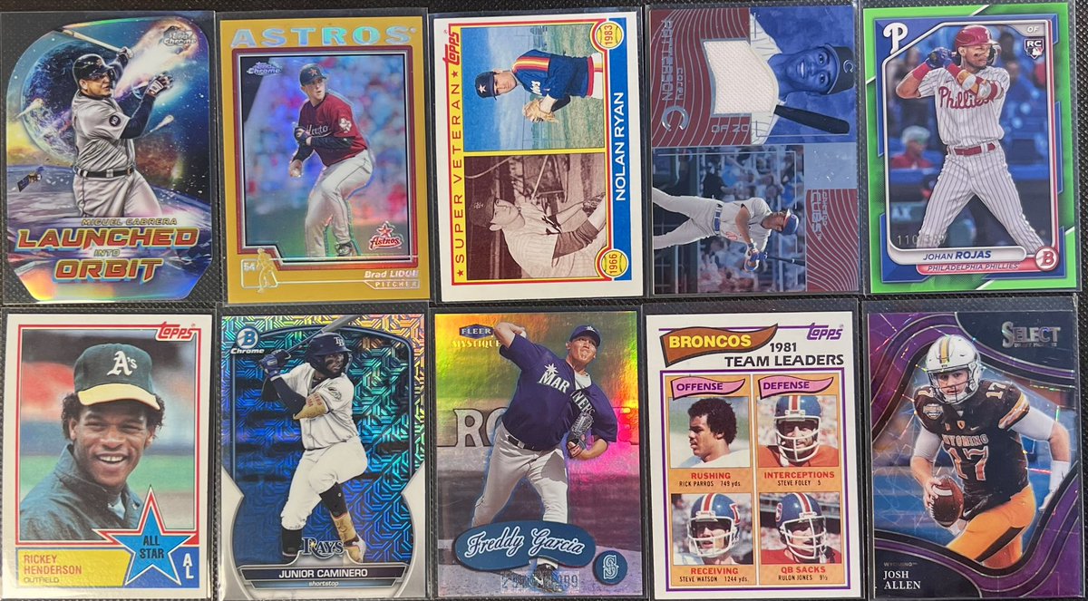 #coolenoughstacks Lot 67

$1 each

Rojas /399
Garcia /2999

Claim by player name

Rules &amp; info in pinned tweet. Stack through Thursday.

#coolenoughstacks