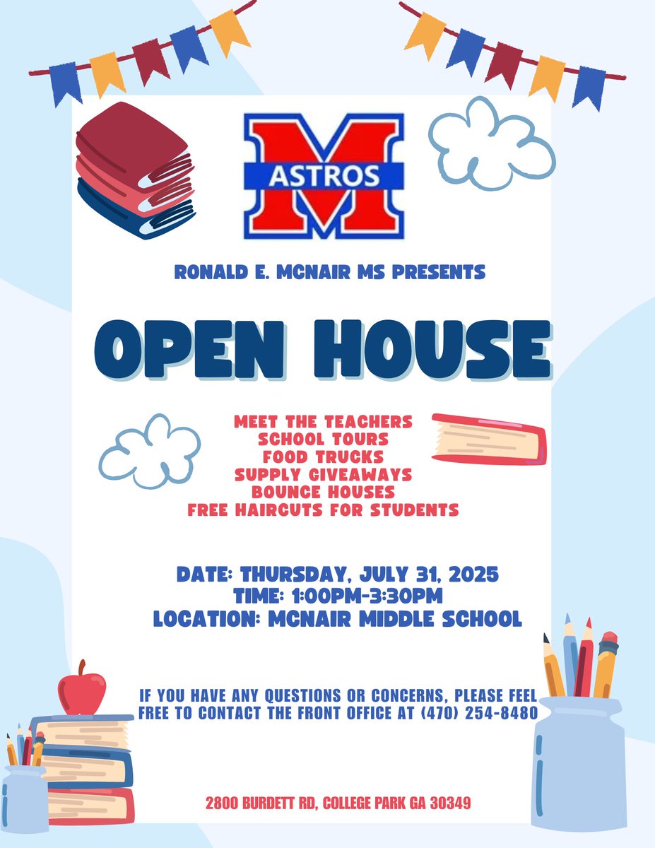 Keenan M. Cameron, Ed.S. (@mrcamteach) on Twitter photo Join us for Sneak-A-Peek/Open House at <a href="/McNair_fcs/">McNair Middle School</a> on July 31, 2025 from 1:00-3:30! See you there! Join us for Sneak-A-Peek/Open House at <a href="/McNair_fcs/">McNair Middle School</a> on July 31, 2025 from 1:00-3:30! See you there!