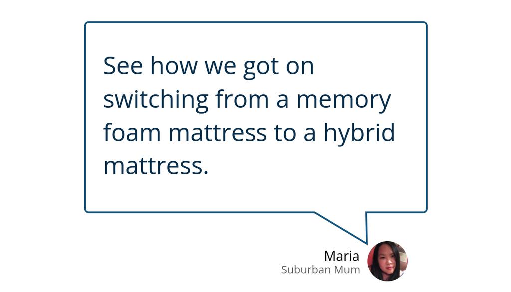 It was difficult to move our memory foam one but the hybrid mattress has been much easier to handle and you rotate this every three months rather than flipping.

Read more 👉 bit.ly/3XzypKv

#MemoryFoamMattress #HybridMattress #HybridMattressReview