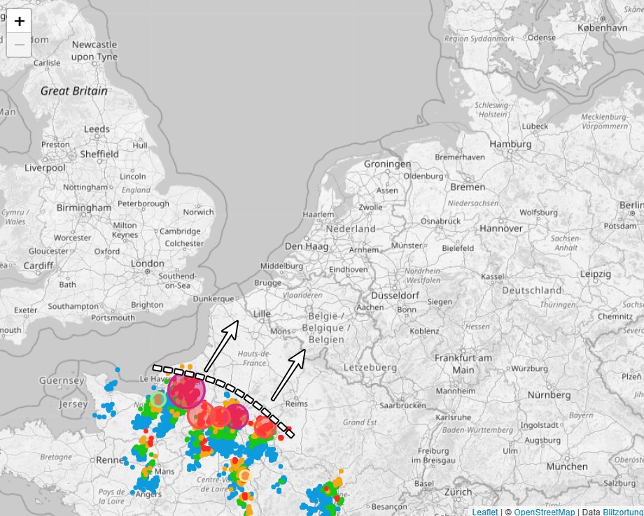 UPdate #onweer (21u35): Goedenavond iedereen! Het is actueel genieten van een heerlijke zomeravond in de Benelux. Op veel plaatsen ligt de temperatuur net onder de zomerse grens van 24°C of er nog net boven. Enkel langsheen de kustregio's en het noorden van Nederland is het reeds